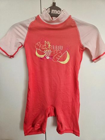 Combinaison Anti-UV Tribord (Décathlon)- UPF 50+ TBE