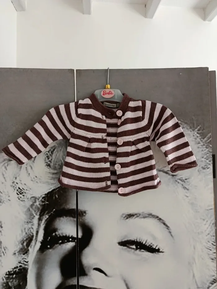 Gilet bébé fille tape à l'oeil - photo numéro 1