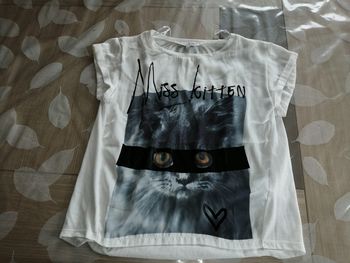 Tee shirt blanc fluide
