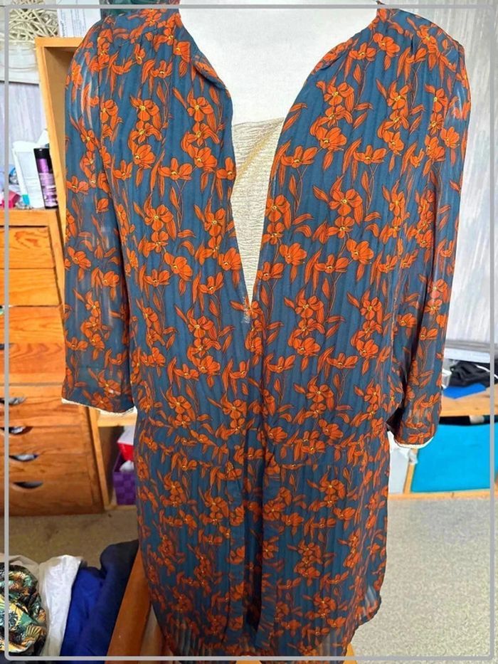 Robe campanule taille 36 marque zaella neuve avec étiquette - photo numéro 2