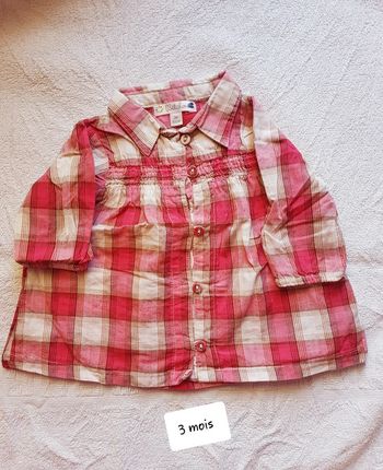 Chemise kitchoun 3 mois