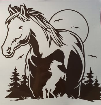 Stickers cheval