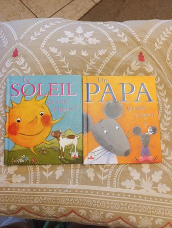 Lot de 2 Livres Éveil - Collection "Ça sert à quoi ?" (Éditions Fleurus)