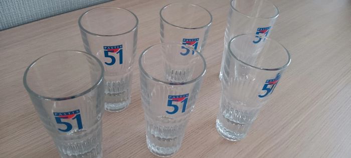 6 verres pastis 51 momie - photo numéro 4