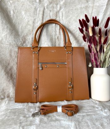 Sac cabas Flora & Co camel neuf avec étiquette – élégant & fonctionnel