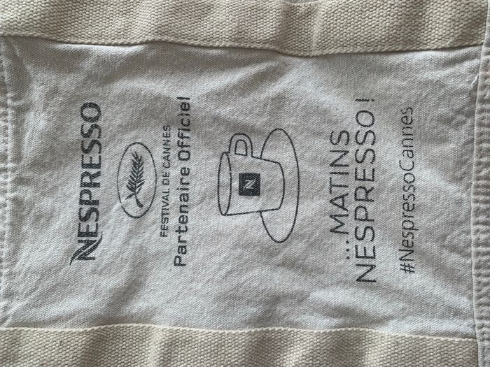 Sac Festival de Cannes Nespresso - photo numéro 4
