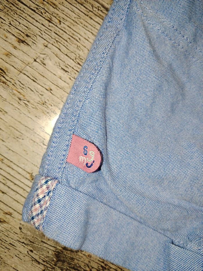 Jolie salopette short été Sergent major garçon 9 mois - photo numéro 5