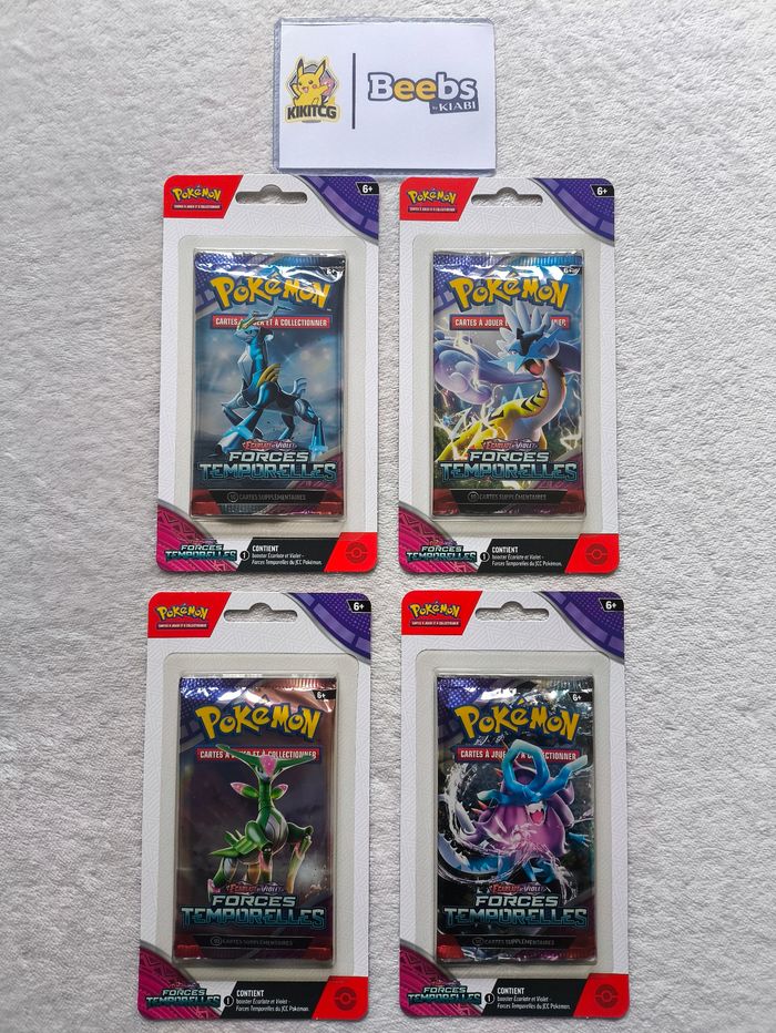 Artset EV5 - 4 Booster Blister Forces Temporelles Scellé FR Neuf