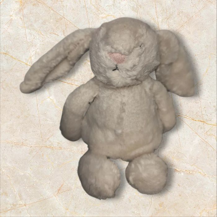 Doudou lapin 🐰 beige blanc "Zara home" Jellycat