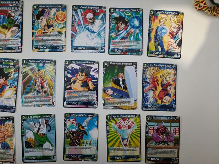 Lots cartes Dragon Ball Super - photo numéro 4