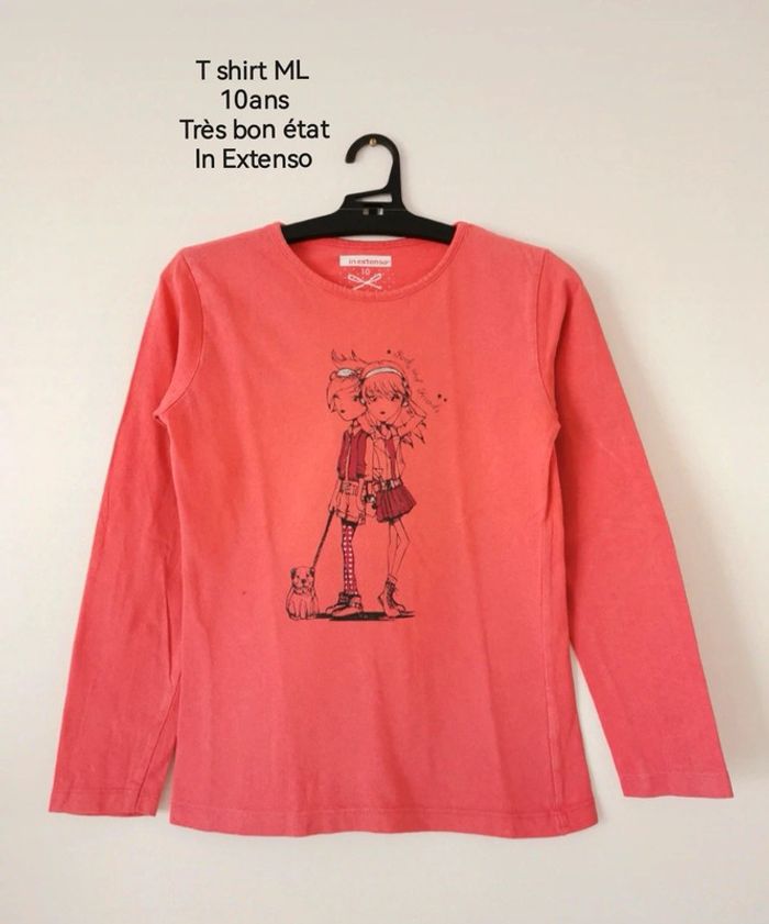 T shirt ML 10 ans