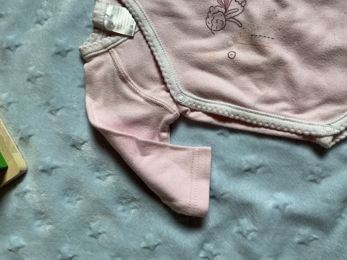 body manches longues rose ouverture devant 1 mois - photo numéro 6