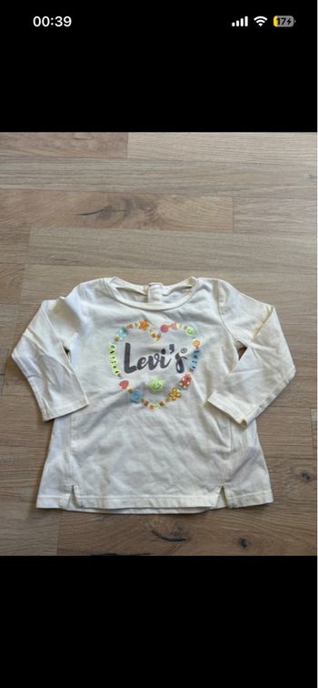 Tee shirt manche longue en 