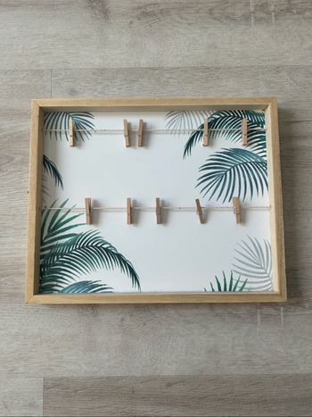 Cadre pêle-mêle tropical