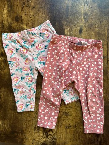 Lot 2 leggings 12m