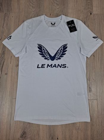 Tshirt Castore x 24H Le Mans Blanc – Officiel, Neuf avec Étiquette 🏁