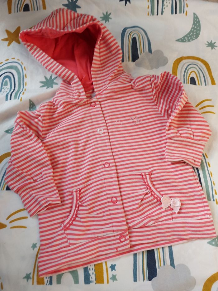 Veste à capuche fille