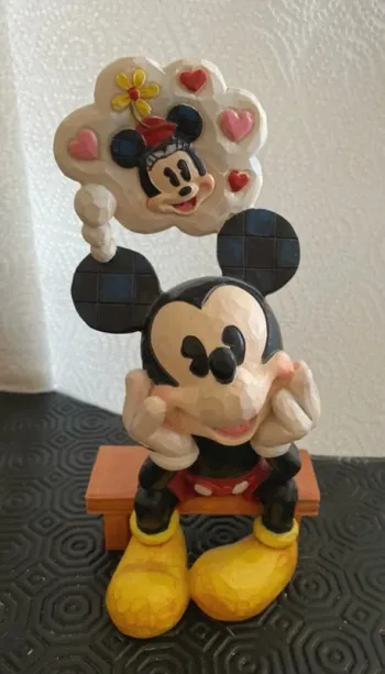 Figurine disney traditions mickey reve