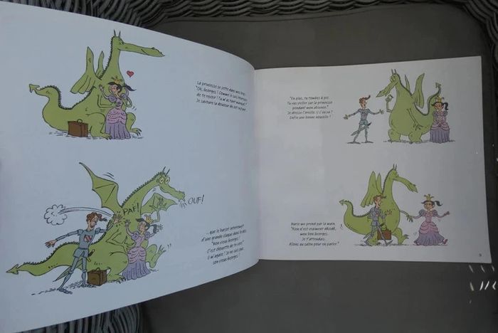 Joli livre "Jules le chevalier agaçant" - photo numéro 4