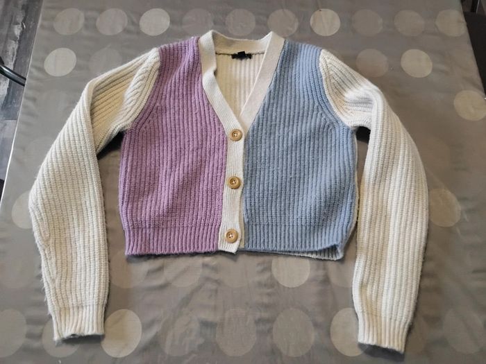 Gilet 14 ans bi-colore