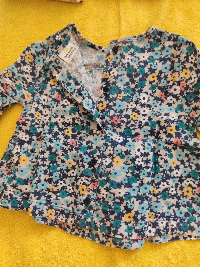 Lot 10 t-shirts manches longues grain de blé, TAO, Disney, petit bateau, dpam, catimini, orchestra - photo numéro 5