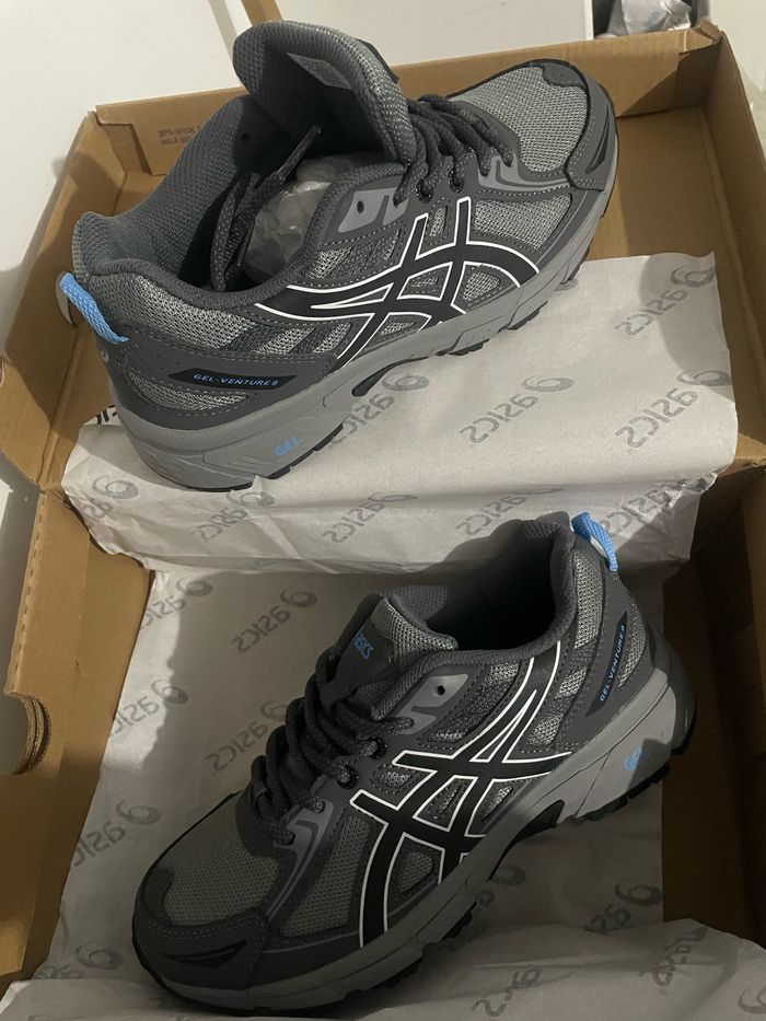 Asics Gel-Venture 6 Grey/blue - photo numéro 2