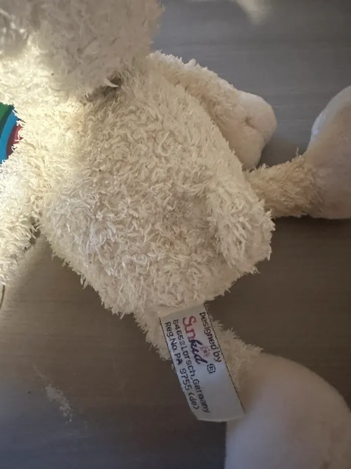 Peluche doudou mouton sunkid - photo numéro 5