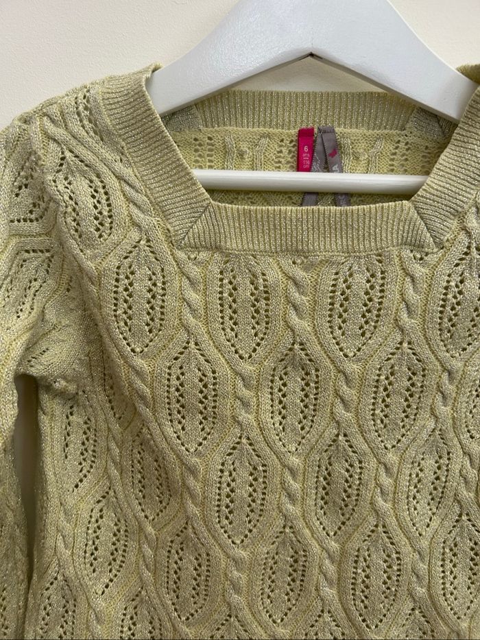 Pull à paillettes - Orchestra - 6ans - Parfait état - photo numéro 2