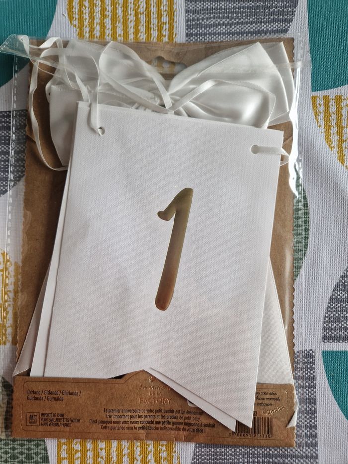 Lot "Mon premier anniversaire" - photo numéro 2