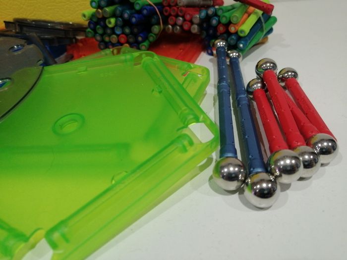 Gros lot geomag pièces magnétique construction - photo numéro 3