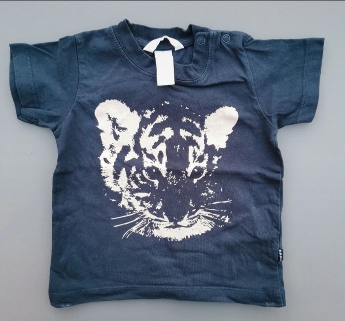 Tee-shirt MC 9-12 mois garçon H&M