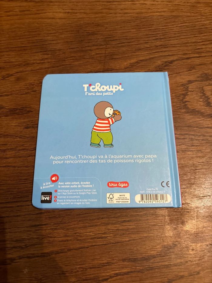 Livre T’choupi va à l’aquarium - photo numéro 3