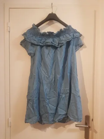 Robe jean élastique taille M