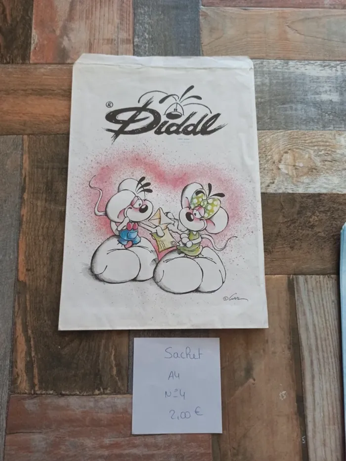 Sachet en papier Diddl A4 4 2,00€