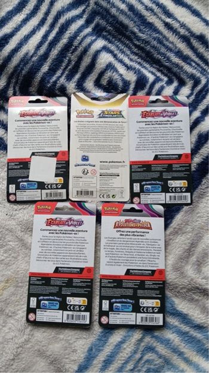 Lot de blister Pokemon - photo numéro 2