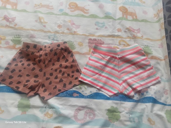 Shorts  9/12mois  bébé fille - photo numéro 2