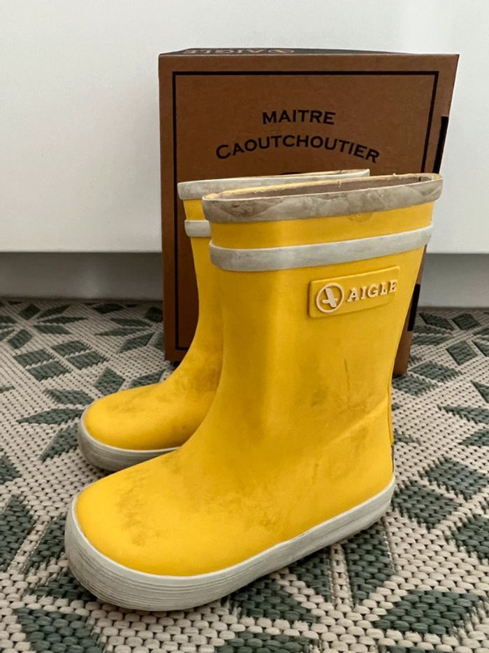 Bottes de pluie Aigle pointure 22 - photo numéro 10