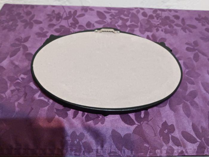 Miroir oval noir - photo numéro 7