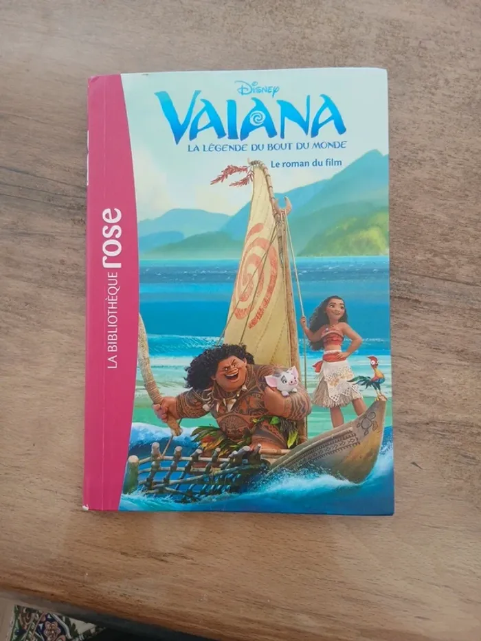 Vaiana la légende du bout du monde le roman du film