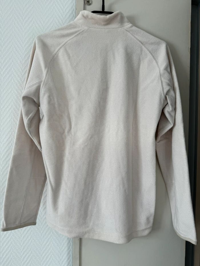 Polaire crème Décathlon taille S - photo numéro 2