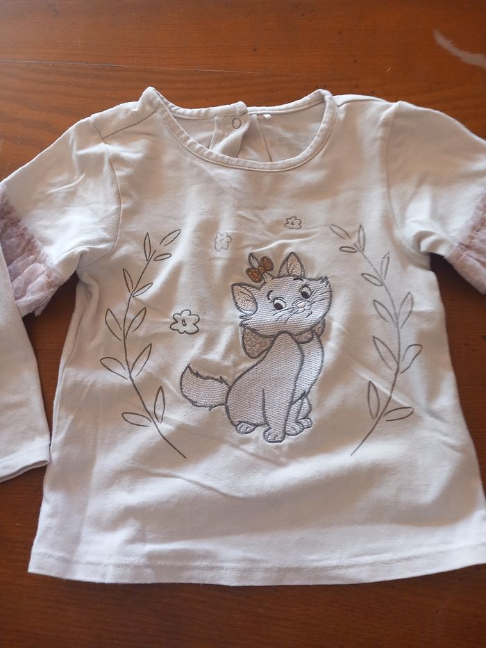 Tee-shirt manches longues 18 mois