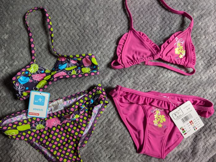 NEUF, lot de 2 maillots de bain Orchestra, 3 ans