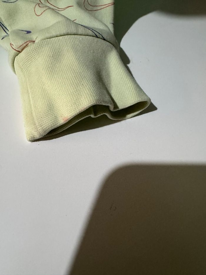 Sweet à capuche vert clair Nike taille L enfants fille - photo numéro 3