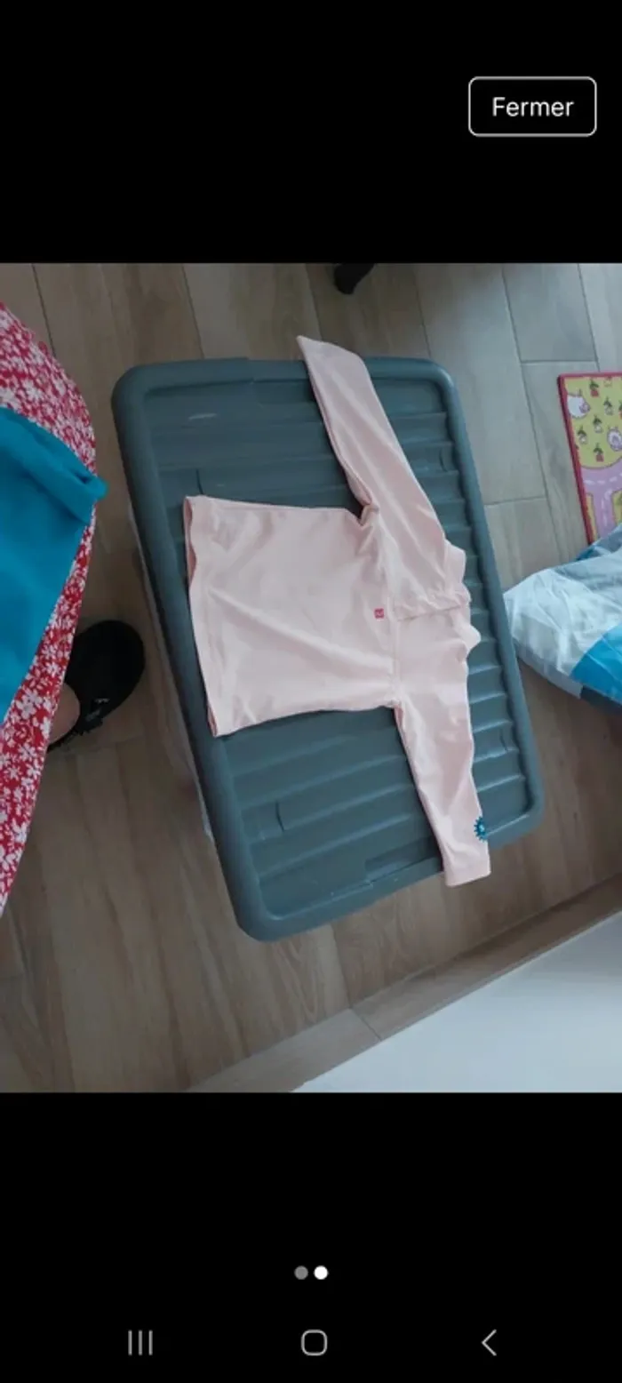 Maillot anti uv fille 6mois - photo numéro 2