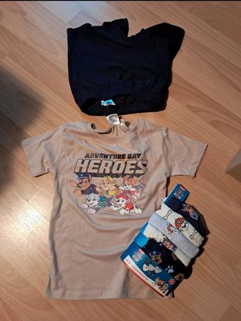 Pyjama et slips pat patrouille