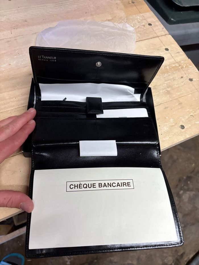 Portefeuille porte chéquier le tanneur - photo numéro 4