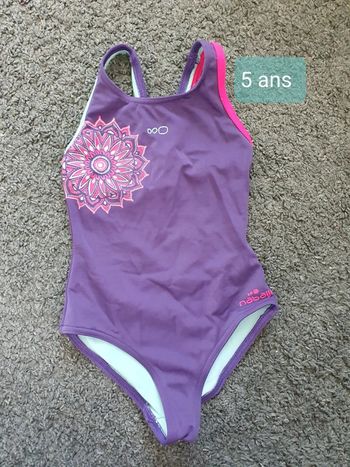 Maillot de bain 1 pièce 5 ans