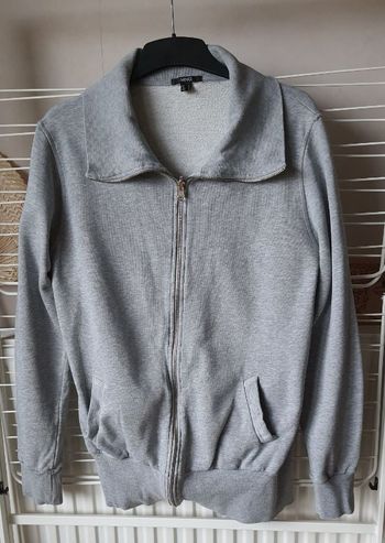 Sweat large Mango, gris, taille: M