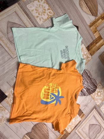 Lot de 2 tee-shirts 12 mois
