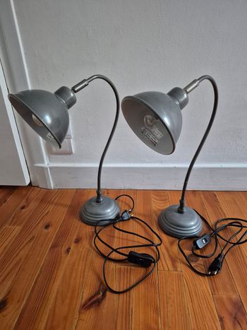 Lampes de bureau industrielles